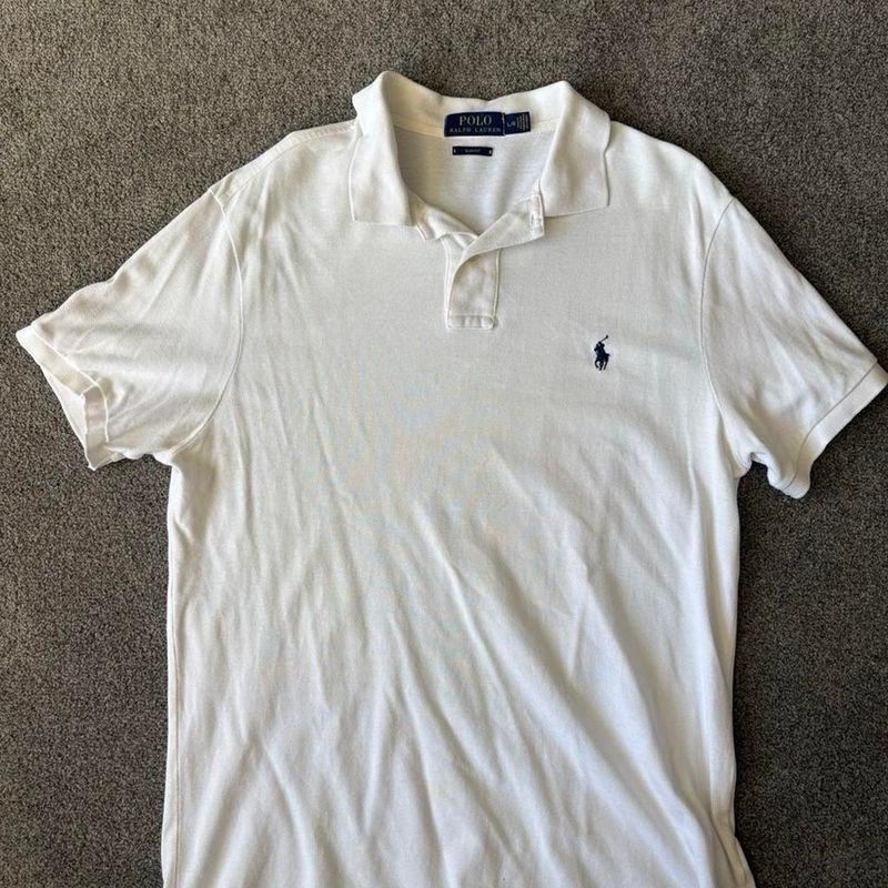 White Ralph Lauren Polo Shirt