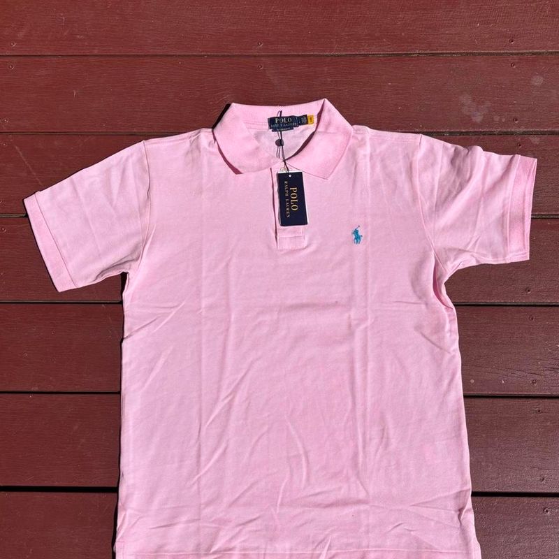 Pink Ralph Lauren Polo Shirt