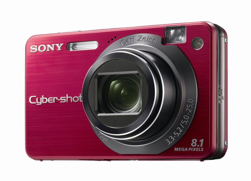 Sony Cyber-Shot DSC-W150 Digitale Compact Camera - Rood