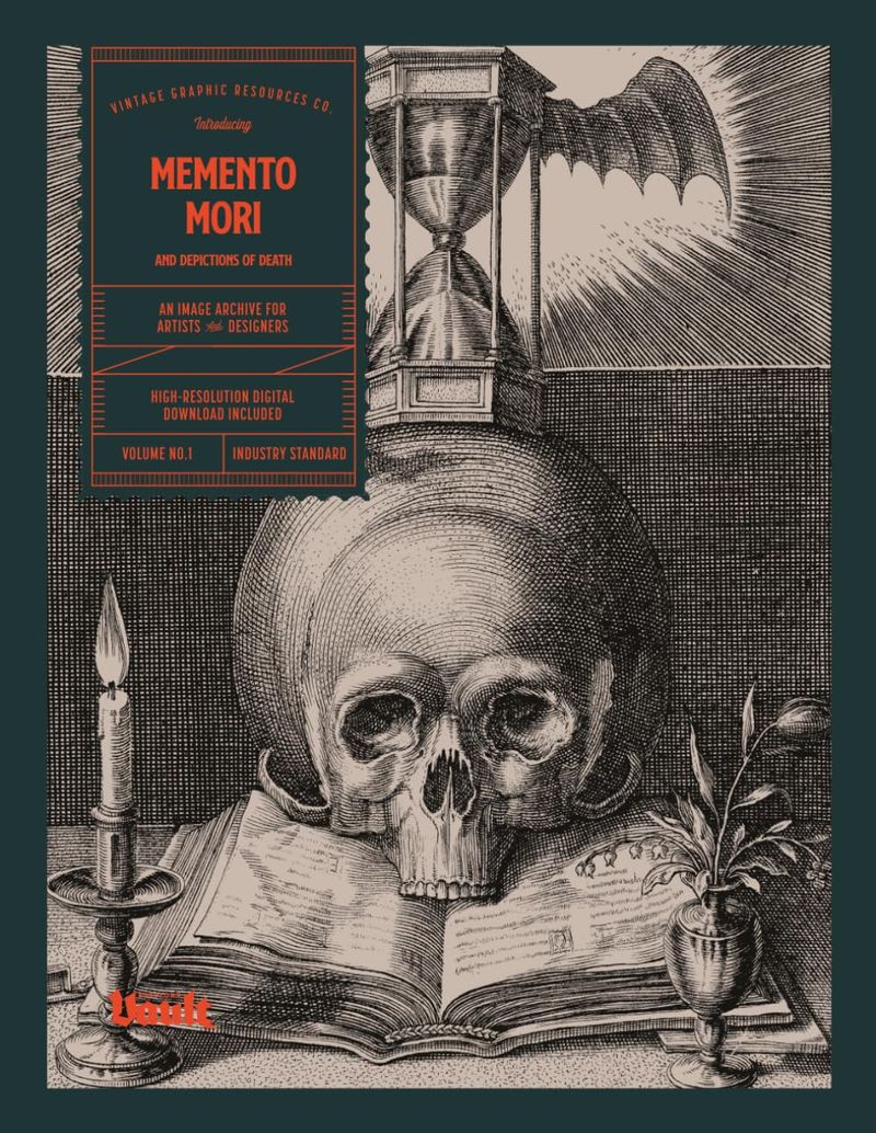 Memento Mori and Depictions of Death: An Image Archive for Artists and Designers (Image Archive Series by Vault Editions)