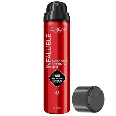 L'Oreal Paris Infallible 3-Second Up to 36HR Wear Setting Spray - 1.76oz