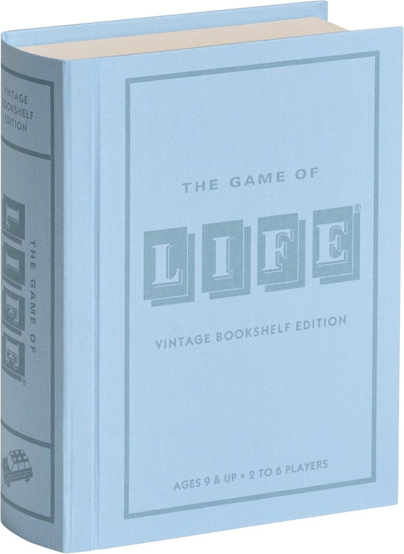 WS Game Company The Game of Life Vintage Bookshelf Edition