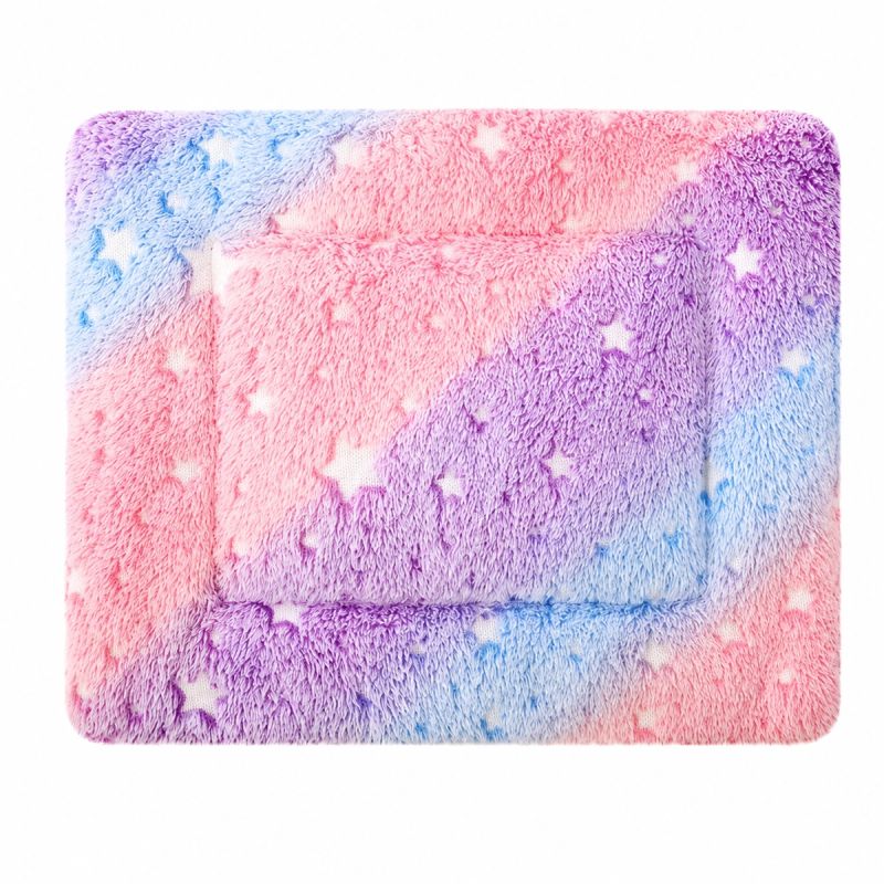 Plush Mat Star Pink 25cm x 30cm for Rabbits and Guinea Pigs NZ